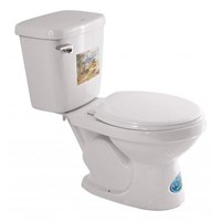 Bàn cầu xả gạt Dolacera màu trắng