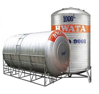 Bồn nước Inox Hwata 2000 lít ngang