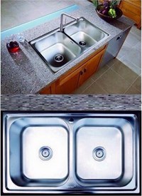 Chậu rửa chén Inox Việt Mỹ 8448