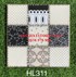 Gạch khắc kim 30x30 HL311