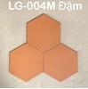 Gạch lục giác giá rẻ 20x23 đơn 1 màu LG-004M