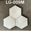 Gạch lục giác giá rẻ 20x23 đơn 1 màu LG-009M