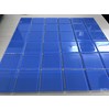 Gạch mosaic thủy tinh màu xanh viên lớn