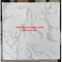 Gạch Trung Quốc 80x80 ngọc thạch trắng vân xám
