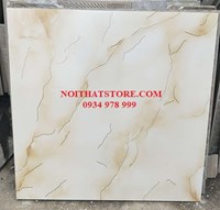 Gạch Trung Quốc 80x80 ngọc thạch vàng kem