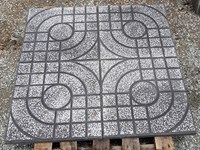Gạch vỉa hè màu xám mắt nai 40x40 QP1