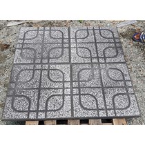 Gạch vỉa hè màu xám 40x40 QP2