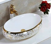 Chậu rửa lavabo đặt bàn hình Oval rẻ đẹp nhiều mẫu