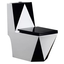 Bồn cầu 1 khối rẻ đẹp màu đen các loại