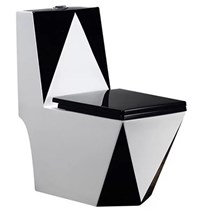 Bồn cầu 1 khối rẻ đẹp màu đen các loại