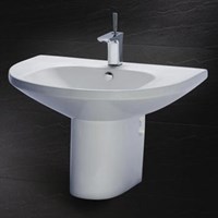 Chậu rửa chân ngắn Caesar LF2270+PF2470