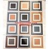 Gạch bông giả cổ 20x20 ô đen cam