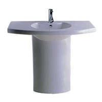 Chậu rửa chân đứng Caesar LF5314+PF2414