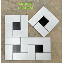 Gạch bông đá mờ giả cổ 30x30 MF3022