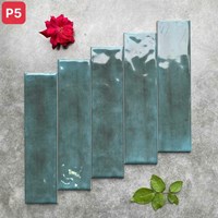 Gạch thẻ trang trí 7.5x30 bóng P5