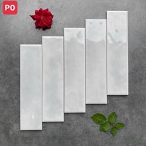 Gạch thẻ trang trí 7.5x30 bóng P0