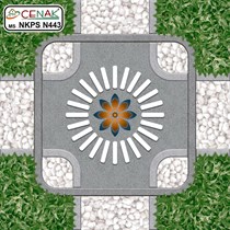 Gạch sân vườn giá rẻ 40x40 NKPSN 443