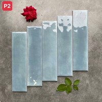 Gạch thẻ trang trí 7.5x30 bóng P2