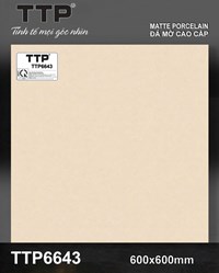 Gạch lát nền Tô Thành Phát 60x60 mờ TTP6643