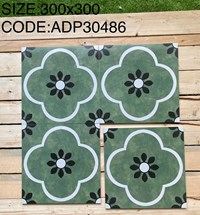 Gạch bông đá mờ giả cổ 30x30 ADP30486