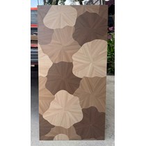 Gạch giả gỗ Trung Quốc 60x120 lá sen đậm