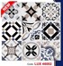 Đá sân vườn đồng chất 40x40 LUX 46002