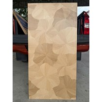 Gạch giả gỗ Trung Quốc 60x120 lá sen nhạt