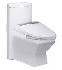 Bàn cầu nắp điện tử Caesar CD1347+TAF200H