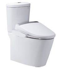 Bàn cầu nắp điện tử Caesar CD1348+TAF200H