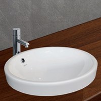 Chậu rửa Lavabo Viglacera CD6 đặt bàn