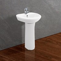 Chậu rửa Lavabo Viglacera + Chân TE