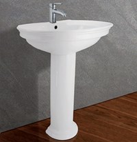 Chậu rửa Lavabo Viglacera + Chân VTL4