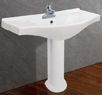 Chậu rửa Lavabo Viglacera VU9 + Chân V02.5