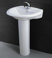 Chậu rửa chân dài Caesar L2360+P2437