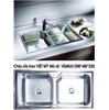 Chậu rửa chén Inox Việt Mỹ 10048LK