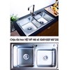 Chậu rửa chén Inox Việt Mỹ 8245VD