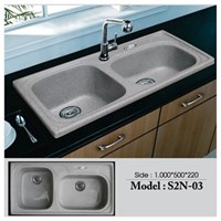 Chậu rửa chén đá Việt Mỹ S2N-03