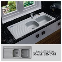 Chậu rửa chén đá Việt Mỹ S2NC-03