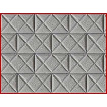 Đá kiểu caro trắng sữa HL3D-9