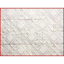 Đá kiểu xoáy hoa trắng HL3D-12