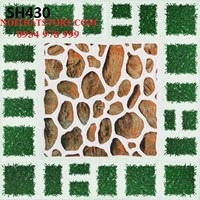 Gạch giá rẻ 40x40 sân vườn SH430