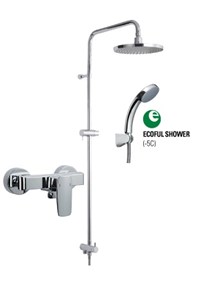 Vòi sen cây tắm Inax BFV-50S-5C