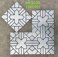 Gạch bông đá mờ giả cổ 30x30 MF3020