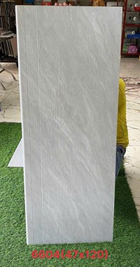 Gạch lát cầu thang giả gỗ 47x120 mờ 6604