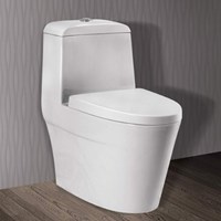 Bồn cầu 1 khối Ceravi C506 (Tặng lavabo, chân chậu)