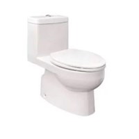 Bồn cầu 1 khối Ceravi C509 (Tặng lavabo, chân chậu)