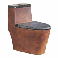 Bồn cầu khối cao cấp nâu đỏ cổ điển