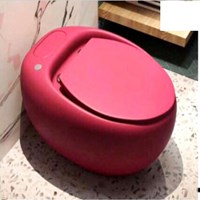 Bồn cầu khối cao cấp trứng hồng đỏ
