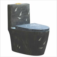 Bồn cầu khối cao cấp xám cổ điển