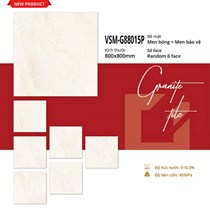 Gạch lát nền Việt Ý 80x80 bóng VSM-G88015P